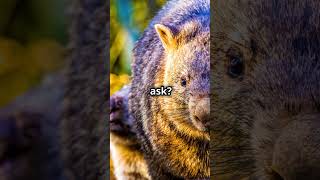 Why Wombat Poop Is CubeShaped funfacts animals australia [upl. by Urson]