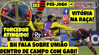 PÓS JOGO quotVITÓRIA DE LIBERTAquot  GABI SE APROXIMA DE MARCA HISTÓRICA TORCEDORES SÃO AGREDIDOS [upl. by Nwahsak973]