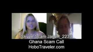 Skype Scam Call to USA Recorded on Video [upl. by Llenod]