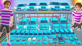 cartoon video  cartoon car collection  Sakura School simulator [upl. by Ark751]