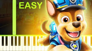 GOOD MOOD  Paw Patrol The Movie  EASY Piano Tutorial [upl. by Aroc724]