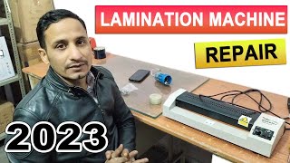 Lamination Machine Repair Not Heating Temperature Settings Paper Jam Motor Repair Overheating ✅ [upl. by Wanda]