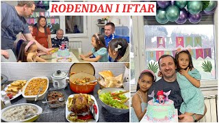 Iftar za moju porodicu i Stellin rođendan u Bosni I Iftar and Birthday of Stella in Bosnia [upl. by Gina]