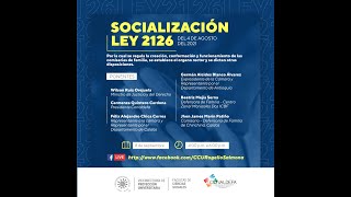 Socialización Ley 2126 [upl. by Granniah155]