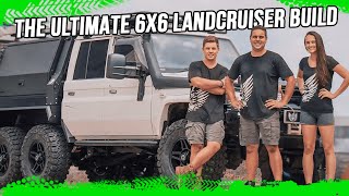 Ultimate 79 Series 6x6 LandCruiser Build JMACX 6Wheel Conversion amp Touring Ready [upl. by Arreit83]