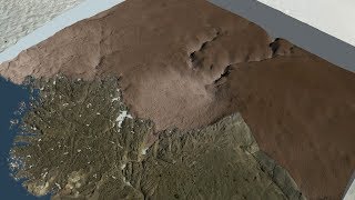 Massive Crater Discovered Under Greenland Ice [upl. by Ayadahs]