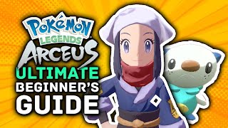 Pokemon Legends Arceus Ultimate Beginners Guide amp Tips [upl. by Leavy]