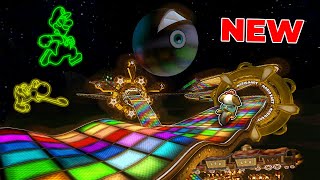 This N64 Rainbow Road Remake is AMAZING  NEW Mario Kart Wii Custom Tracks [upl. by Ycat]