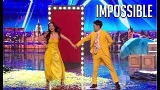 Ellie and Jeki How Did THIS Happen Judges Couldnt Believe This  Britains Got Talent 2018 [upl. by Marden]