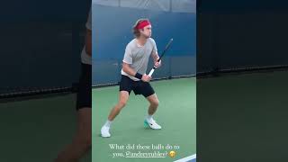 Rublev who is like a machine guntennis ATP Rublev [upl. by Lehctim]