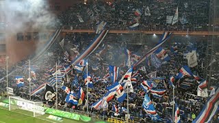 GRADINATA SUD SAMPDORIA IN CASA CONTRO SPEZIA 🔵⚪🔴⚫⚪🔵 Sampdoria 21 Spezia [upl. by Esilahc]