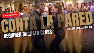 Beginner Bachata Combination  Class Recap 2  Demetrio amp Nicole  Bachata Dance Academy [upl. by Eladnar60]