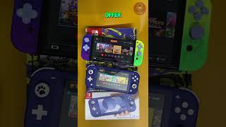 Nintendo Switch OLED vs Lite nintendoswitch nintendoswitch switch switcholed switchlite [upl. by Yttak23]