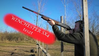 Winchester SX4 teszt  lőtérampvadászat [upl. by Munford]