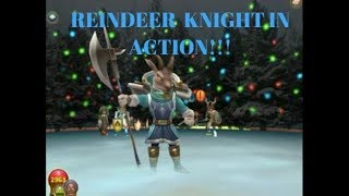 W101 Wizard101 Reindeer Knight PvP Action Winter Wonder arena [upl. by Lleryd]