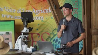 Simeon Kleinsasser Presentation at Acres Field Day Part 1  Soil Biology [upl. by Benni]