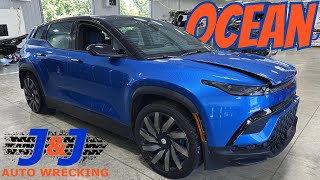 2023 Fisker Ocean Extreme Part Out J amp J Auto Wrecking Test Video Stock  RPFS210 [upl. by Steinberg207]