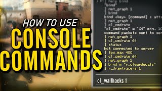 10 CSGO CONSOLE COMMANDS YOU HAVE TO KNOW IN 2023 [upl. by Taam]