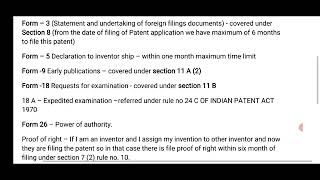 Lecture 2  Patent agent exam 2025 Documents of submission Important forms for Patent agent exam [upl. by Einaej]