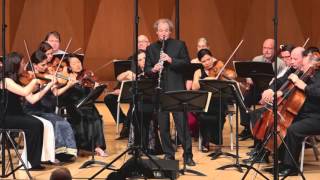 MOZART Clarinet Concerto  Mvt 2 – ChamberFest Cleveland 2015 [upl. by Ainorev668]