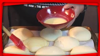 How to Make Homemade Hamburger Buns  Quick and Simple Recipe [upl. by Armond623]