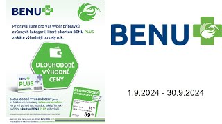 Leták Benu lékárna CZ  192024  3092024 [upl. by Aksehcnarf]