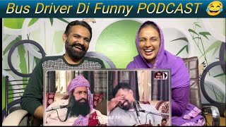 Bus Driver Funny PODCAST  Hass Hass K bus Ho gae  Pakistani Reaction [upl. by Isayg]