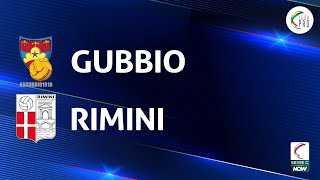 Gubbio  Rimini 40  Gli Highlights [upl. by Berkly]