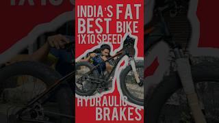 30000 kee fat bike hydraulic brakes 1x10 gear set best fat bike in India 10speed cassette system [upl. by Arnaud]