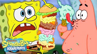 SpongeBobs COLDEST Food Moments 🥶  25 Minute Compilation  SpongeBob [upl. by Farrow525]