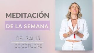 Meditación de la semana 7 al 13 de Octubre 2024  Merce Villegas 🧘‍♀️ MerceVillegas [upl. by Fax]