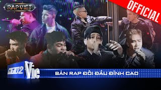 TOP LYRICAL RAPPERS đối đầu đỉnh cao qua các mùa Rap Việt khiến ai cũng sởn da gà  Rap Việt 2024 [upl. by Ateekram]