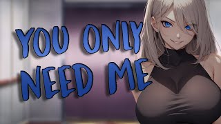 Possessive gf comforts you after ex yells at you ASMRROLEPLAY Fdom [upl. by Placida]