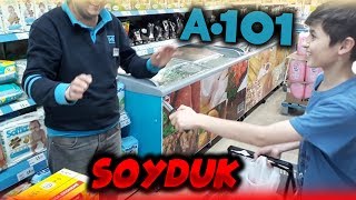 OYUNCAK BIÇAKLA A101İ TROLLEDİK [upl. by Oirobil369]