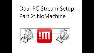 Using NoMachine to Control Steaming PC from Gaming PC  The Ultimate Dual PC Stream Setup 2 [upl. by Grimbly179]