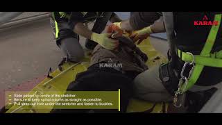 How to use Rescue Stretcher for recovery I KARAM Product [upl. by Soneson]