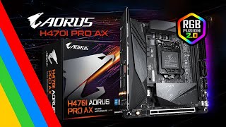 Motherboard H470I PRO AX Aorus Gigabyte [upl. by Aleina]