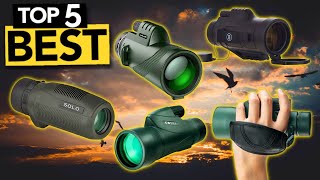 ✅ TOP 5 Best Monoculars You Can Get Right Now Today’s Top Picks [upl. by Eimmaj178]