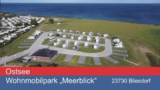 Wohnmobilpark Meerblick Bliesdorf  nähe Grömitz Wohnmobilstellplatz topstellplatz womoclick [upl. by Atla]