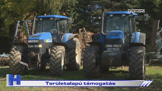 Területalapú támogatás – ZTV Híradó 20241105 [upl. by Suryt]