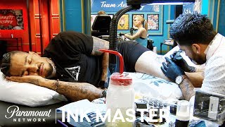 Pixelated Tattoos Lost in Interpretation  Elimination Tattoo  Ink Master Return of the Masters [upl. by Keffer719]