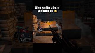 ZOMBIES VR Getting a better gun in the box 🤣 [upl. by Eelak]