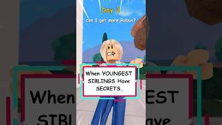 When YOUNGEST SIBLINGS Have SECRETS roblox berry shorts [upl. by Nimaj257]