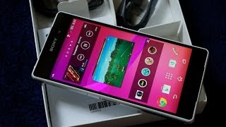 Распаковка Sony Xperia Z2 в белом цвете unboxing [upl. by Pul691]