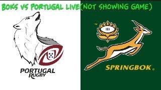 Springboks vs Portugal not showing game [upl. by Oir]