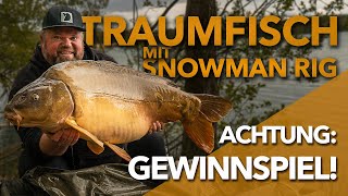 Wahnsinn❕ SnowmanRig fängt Traum Fisch 😳 [upl. by Kcim290]