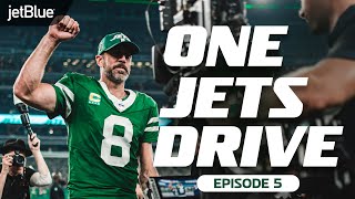 One Jets Drive Episode 5  Aaron Rodgers amp the Jets Dominate the Patriots on Thursday Night Football [upl. by Ornas676]