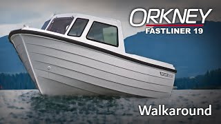 Orkney Fastliner 19 Walkaround 4K [upl. by Ainsley594]