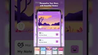 My Diary App  Create Beautiful Notes and Personalize Your Journal  Daily Journal App [upl. by Thomasine]