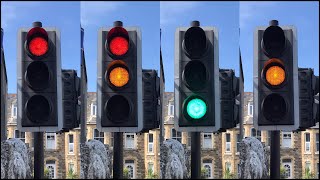 Newquay Trenance Road JO Mount Wise Siemens Helios CLS Traffic Lights [upl. by Lenrow]